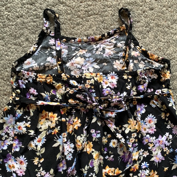 Justice Floral Sundress with Crochet Appliqué - Picture 6 of 7